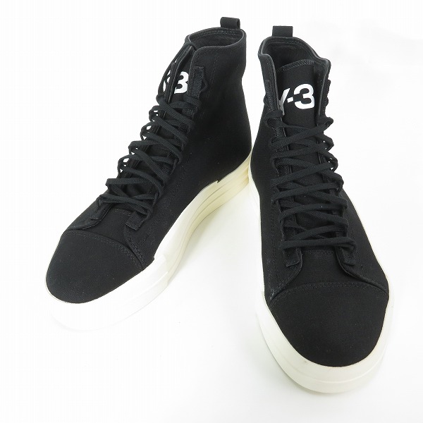 実際に弊社で買取させて頂いたY-3/ワイスリー アディダス×ヨウジヤマモト ロゴ刺繡 スニーカー EF2653/26.5