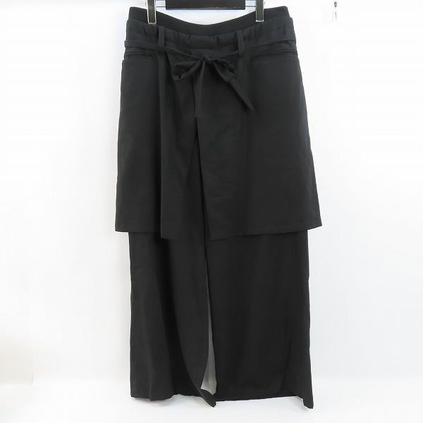 実際に弊社で買取させて頂いたETHOSENS/エトセンス 19SS Layer Pants レイヤードロングパンツ 2