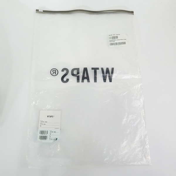 実際に弊社で買取させて頂いた【未使用】WTAPS/ダブルタップス 22AW BD 01 COTTON. OXFORD/オックスフォード シャツ 222TQDT-SHM02 /04の画像 7枚目