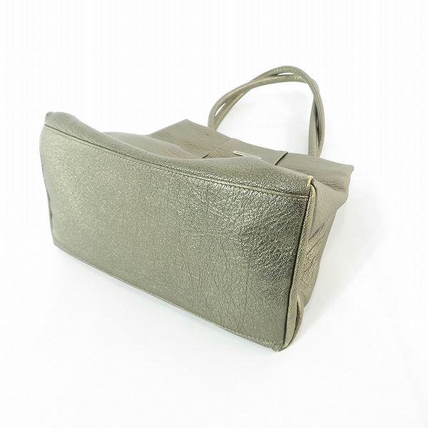 実際に弊社で買取させて頂いたCELINE/セリーヌ がま口 ハンドバッグ/トートの画像 2枚目