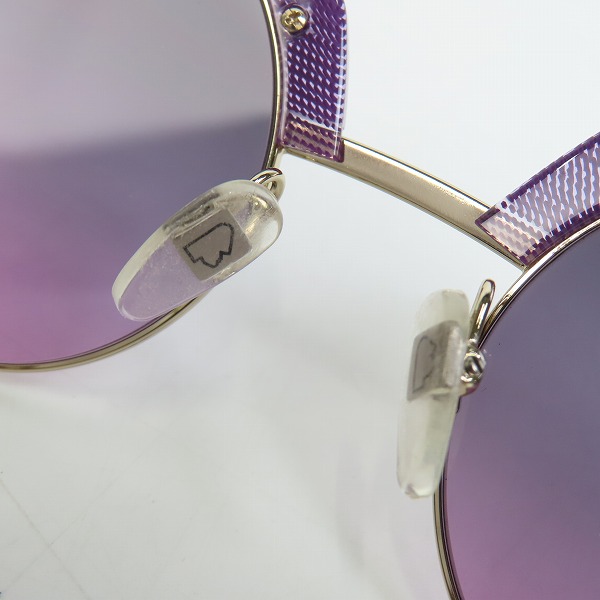 実際に弊社で買取させて頂いたalain mikli/アランミクリ Sitelle サングラス/アイウェア A04006 003/90の画像 4枚目