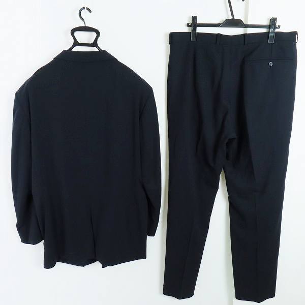 実際に弊社で買取させて頂いたVERSACE/ヴェルサーチ ウールスーツ ジャケット/パンツ/セットアップ/ダークネイビー系/54の画像 1枚目
