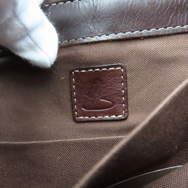 実際に弊社で買取させて頂いた土屋鞄/ツチヤカバン セッション メッセンジャーバッグ ブラウンの画像 5枚目