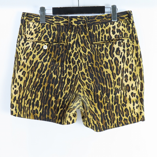 実際に弊社で買取させて頂いたWACKO MARIA/ワコマリア Guilty Parties/ギルティパーティーズ レオパード柄 ショートパンツ XLの画像 1枚目