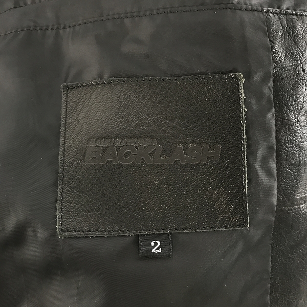 実際に弊社で買取させて頂いたISAMUKATAYAMA BACKLASH/バックラッシュ カンガルー ポーランド ホワイトグース ダウンジャケット 1363-02/Mの画像 2枚目