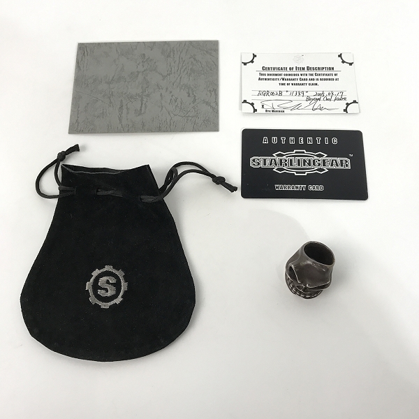 実際に弊社で買取させて頂いた【ギャラ付き】STARLINGEAR/スターリンギア パンチャースリックスターリング/14-18.5号の画像 8枚目