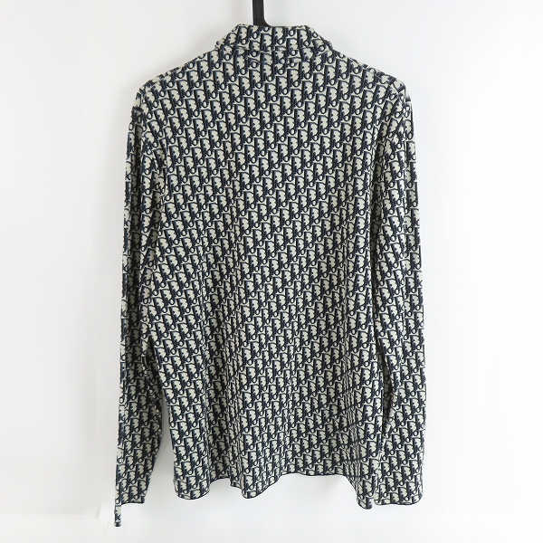 実際に弊社で買取させて頂いた【JPタグ】Dior/ディオール 20SS Dior Oblique Overshirt オブリークオーバーニットシャツ 023M550AT099/Mの画像 1枚目