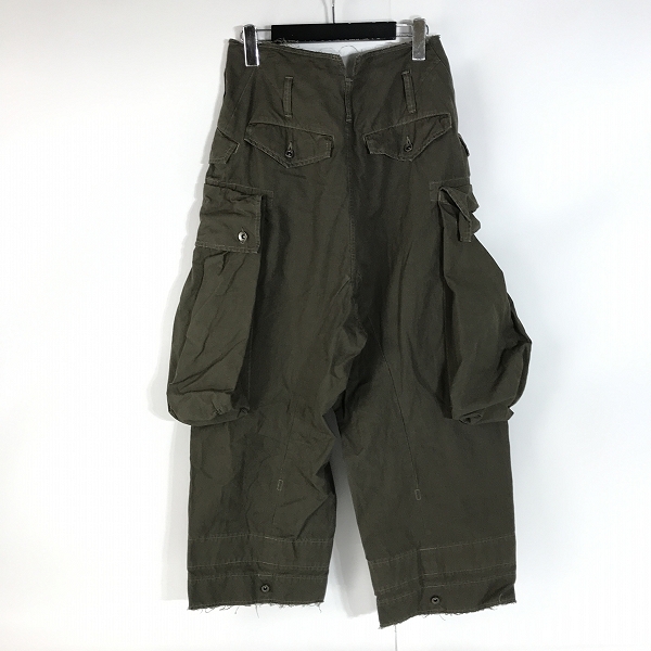 実際に弊社で買取させて頂いたJULIUS/ユリウス 21SS コットン フォールデッドバギー カーゴパンツ 737PAM9/1の画像 1枚目
