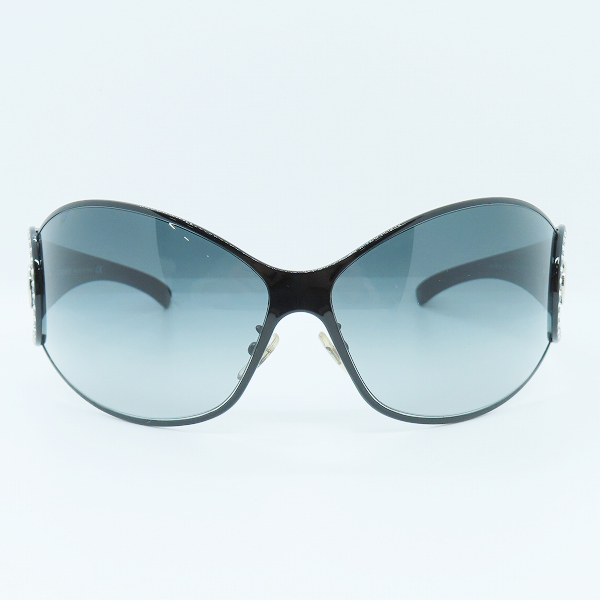 実際に弊社で買取させて頂いたVERSACE/ヴェルサーチ サングラス/アイウェア ラインストーン MOD.2064-B 1009/8Gの画像 1枚目