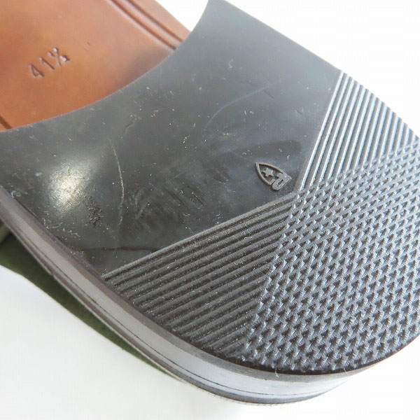 実際に弊社で買取させて頂いたGIANFRANCO FERRE/ジャンフランコフェレ スエードビジネスシューズ/ドレスシューズ 935 /41.5の画像 7枚目