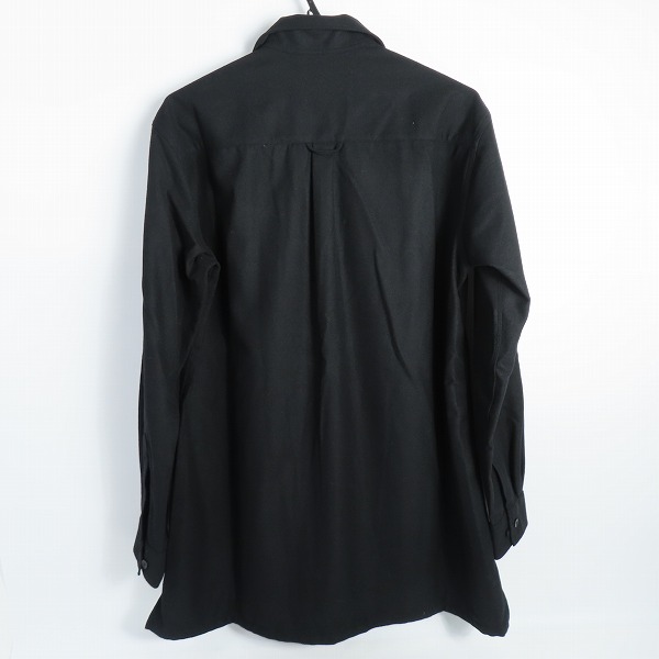 実際に弊社で買取させて頂いた【難有り】Y-3/ワイスリー ヨウジヤマモト×アディダス 23AW WOOL FLANNEL SHIRT ウールフランネルシャツ IP5562/XSの画像 1枚目