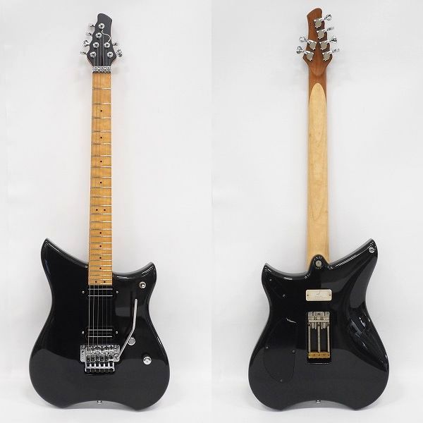 実際に弊社で買取させて頂いた★Soultool Customized Guitars/ソウルトゥール エレキギター24フレット アーム搭載モデル セミハードケース付の画像 1枚目