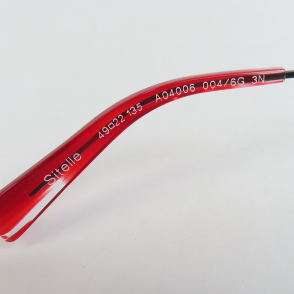 実際に弊社で買取させて頂いたalain mikli/アランミクリ Sitelle サングラス/アイウェア A04006 004/6Gの画像 7枚目