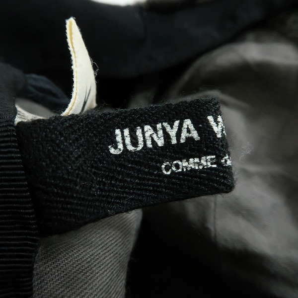 実際に弊社で買取させて頂いたJUNYA WATANABE SEPT BLEUS/ジュンヤワタナベ セット ブルー COMME des GARCONS コムデギャルソン キャスケット 帽子 JK-K603の画像 3枚目