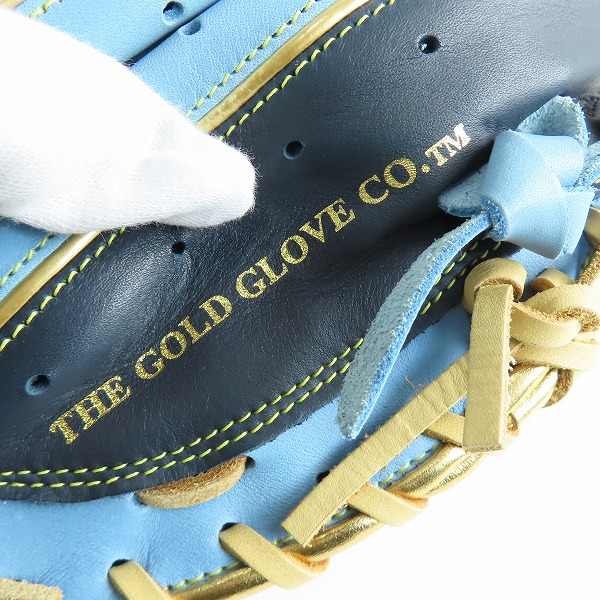 実際に弊社で買取させて頂いた【未使用】Rawlings/ローリングス ハイパーテックカラーシンク 右投げ 軟式用 捕手用/キャッチャーミット GR3HTC2AFの画像 7枚目