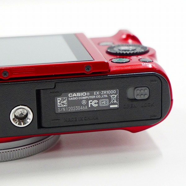 実際に弊社で買取させて頂いたCASIO/カシオ EXILIM EX-ZR1000 コンパクトデジタルカメラ 簡易動作確認済みの画像 7枚目