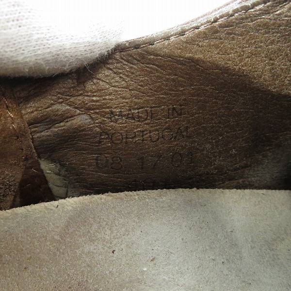 実際に弊社で買取させて頂いたBIRKENSTOCK/ビルケンシュトック ブラウン オールレザー シューズ 26の画像 6枚目