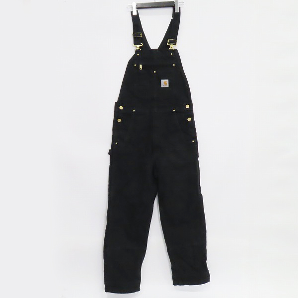 実際に弊社で買取させて頂いた【難あり】Carhartt/カーハート オーバーオール 102776-001 30×32