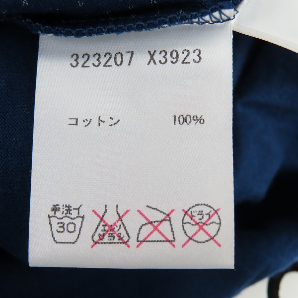 実際に弊社で買取させて頂いた【JPタグ】GUCCI/グッチ ドット 半袖ポロシャツ/323207 X3923/Sの画像 3枚目