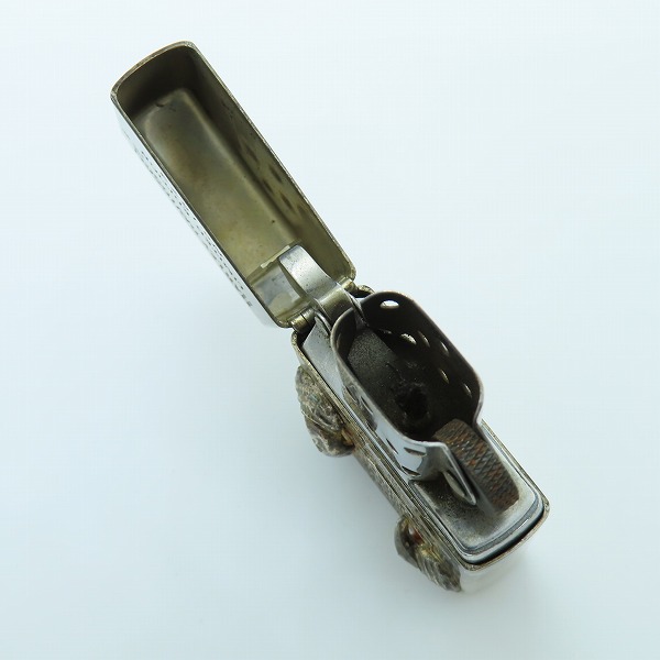 実際に弊社で買取させて頂いたZIPPO/ジッポー HARLEY DAVIDSON/ハーレーダビッドソン アルミダイキャスト灰皿付き 1994年製の画像 4枚目