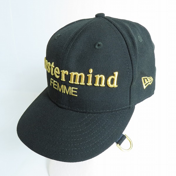 実際に弊社で買取させて頂いたmastermind HOMME × NEWERA/マスターマインド × ニューエラ 金ラメ刺繍ロゴ レディース/スモールミディアム