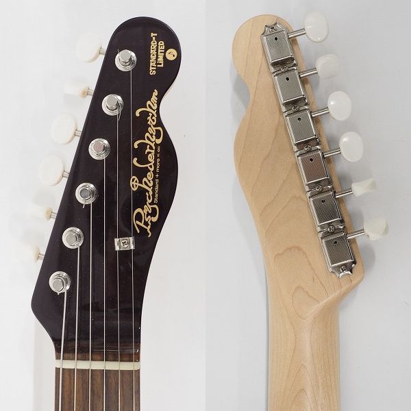 実際に弊社で買取させて頂いた★Psychederhythm/サイケデリズム Standard-T Limited テレキャスターType エレキ ギターの画像 2枚目
