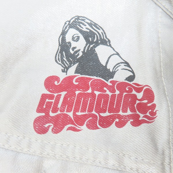 実際に弊社で買取させて頂いたHYSTERIC GLAMOUR/ヒステリックグラマー 23AW シルバー デニムジャケット 01233AB05/Mの画像 3枚目