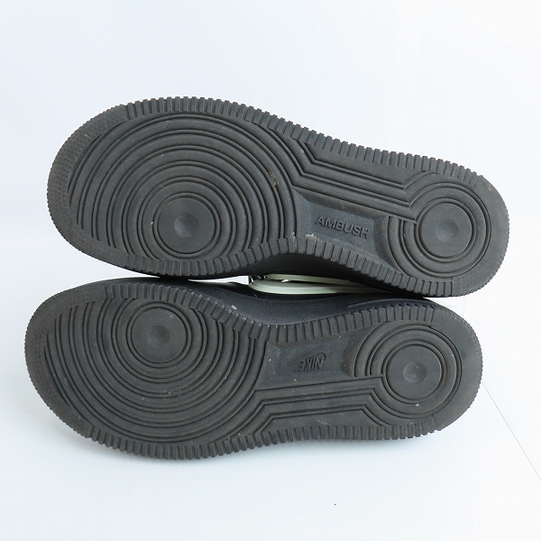 実際に弊社で買取させて頂いたNIKE×AMBUSH/ナイキ×アンブッシュ AIR FORCE 1 LOW SP/エア フォース 1 ロー スペシャル ブラック DV3464-001/26.5の画像 2枚目
