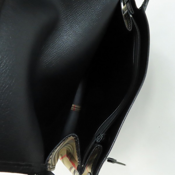 実際に弊社で買取させて頂いたBurberrys/バーバリーズ ノバチェック ショルダーバッグの画像 3枚目