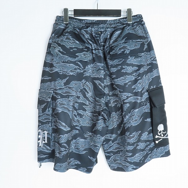 実際に弊社で買取させて頂いたMASTERMIND WORLD × PHENOMENON /マスターマインドワールド × フェノメノン BLK TIGER CAMO SHORTS ILLPT22A-032/Mの画像 1枚目