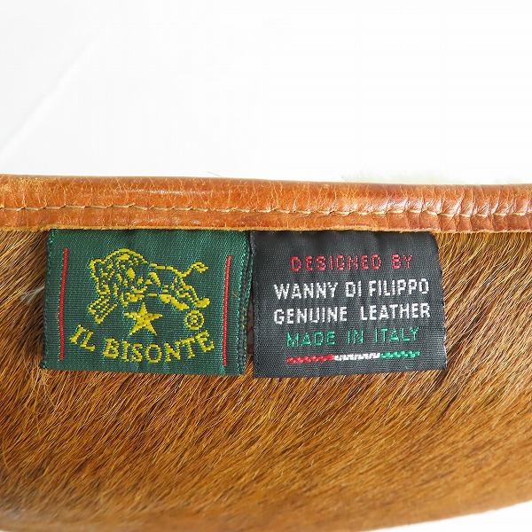 実際に弊社で買取させて頂いたIL BISONTE/イルビゾンテ ハラコクッションの画像 4枚目