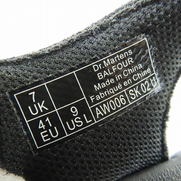 実際に弊社で買取させて頂いたDr.Martens/ドクターマーチン レザー サンダル AW006/UK7の画像 5枚目