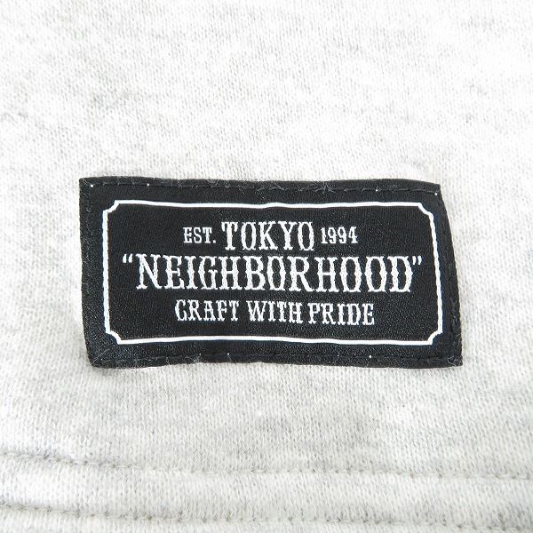 実際に弊社で買取させて頂いたNEIGHBORHOOD/ネイバーフッド NBHD-LOGIC/C-CREW スウェット 182FPNH-CSM03/Lの画像 3枚目