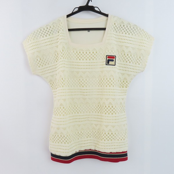 実際に弊社で買取させて頂いたFILA/フィラ テニス レディース ウェア 編み込み VL1620 M