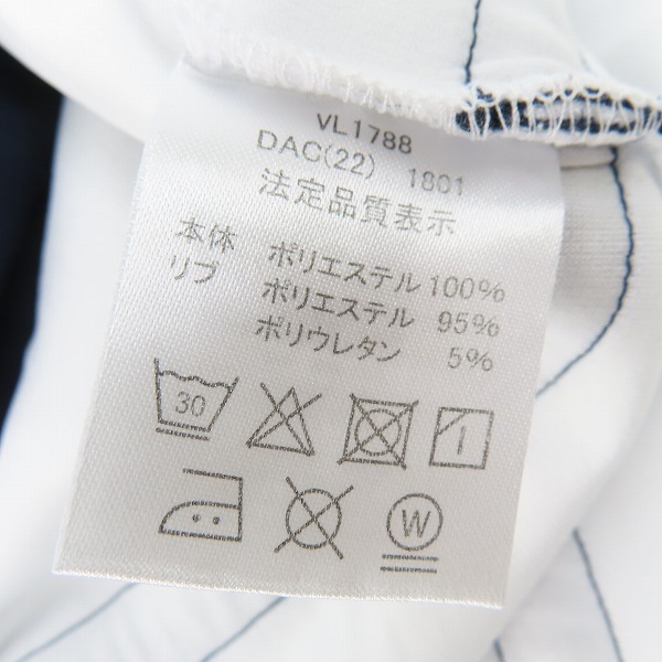 実際に弊社で買取させて頂いたFILA/フィラ テニスウェア レディース セットアップ ホワイト VL1788/VL1394 S/Mの画像 3枚目