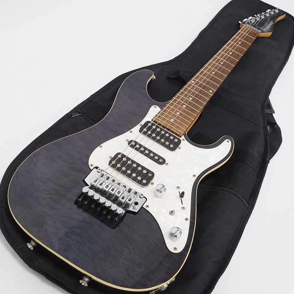 実際に弊社で買取させて頂いた★Progauge by SCHECTER/プロゲージ ストラトシェイプ HSH 7弦エレキギター コイルタップ搭載 ソフトケース付