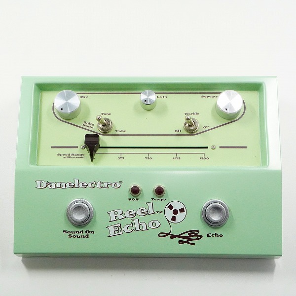 実際に弊社で買取させて頂いた【ジャンク】Danelectro/ダンエレクトロ DTE-1 REEL ECHO/リールエコー エフェクターの画像 1枚目