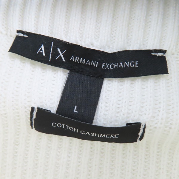 実際に弊社で買取させて頂いたARMANI EXCHANGE/アルマーニエクスチェンジ ニット セーター 6KYM1R YMT4Z/Lの画像 2枚目