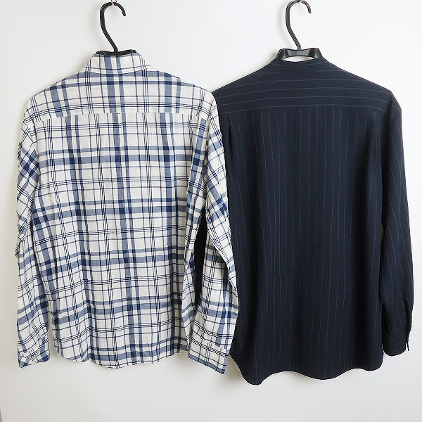 実際に弊社で買取させて頂いたADAM ET ROPE/アダムエロペ ABAHOUSE/アバハウス チェックシャツ/ポケット付きシャツ 2点セットの画像 1枚目