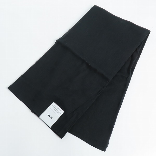 実際に弊社で買取させて頂いたWTAPS/ダブルタップス 24SS WRAP SCARF COSL Black ラップスカーフ 241BXDT-AC01 