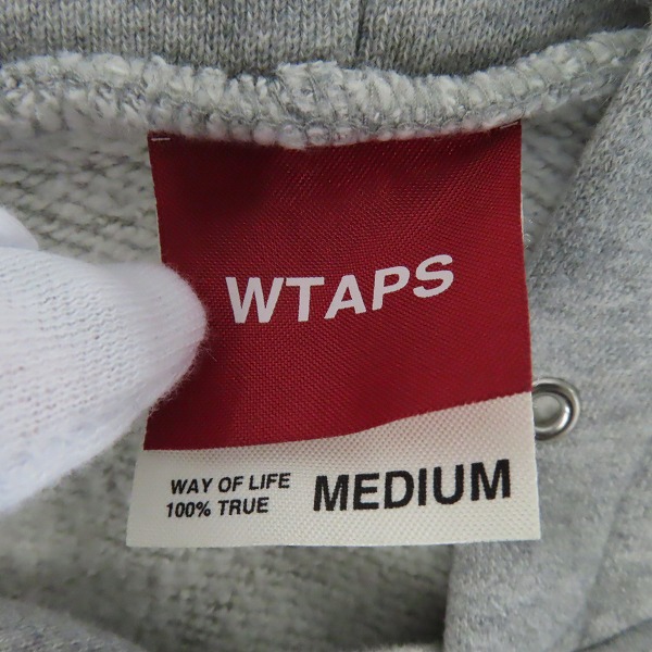 実際に弊社で買取させて頂いたWTAPS/ダブルタップス LONG LIVE WATAPS プルオーバー フーディー パーカー Mの画像 2枚目