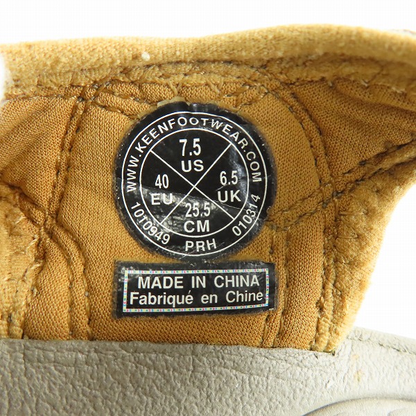 実際に弊社で買取させて頂いた【観賞用】KEEN/キーン サンダル 1010949/25.5の画像 5枚目