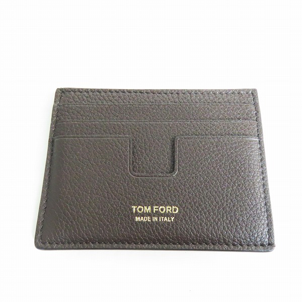 実際に弊社で買取させて頂いたTOM FORD/トムフォード カードケース カードホルダー レザー 名刺入れ/Y0233T
