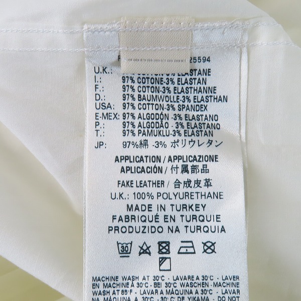 実際に弊社で買取させて頂いたDIESEL BLACK GOLD/ディーゼルブラックゴールド ボタンシャツ 48の画像 3枚目