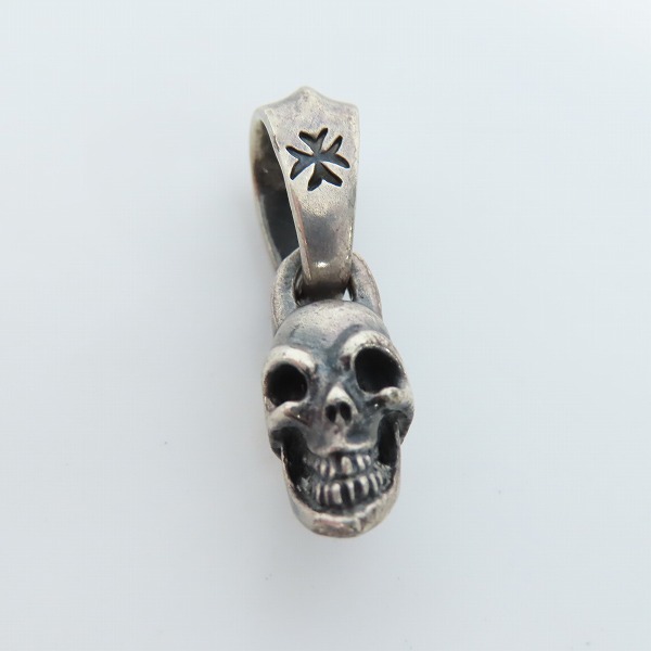 実際に弊社で買取させて頂いた【ギャラ付】Gabor/ガボール クォーターシングルスカル ペンダント/quarter single  SKULL pendantの画像 1枚目