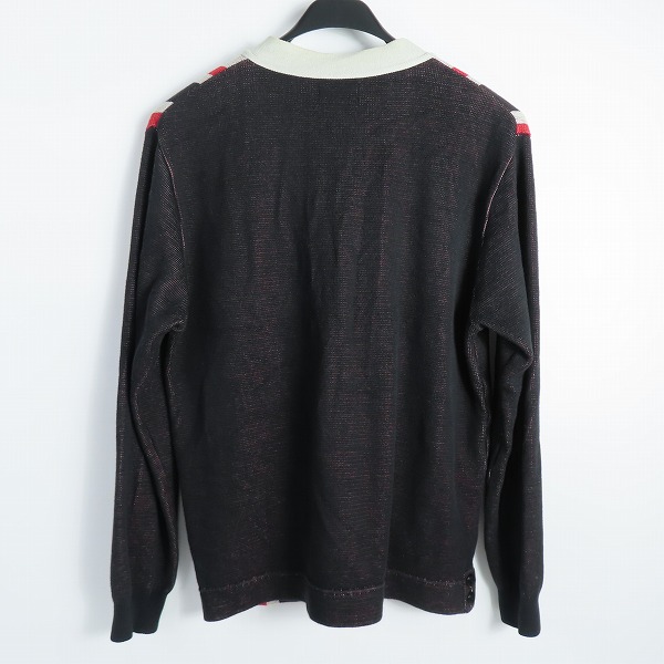 実際に弊社で買取させて頂いたCRIMIE/クライミー ストライプニット カーディガン/Mの画像 1枚目