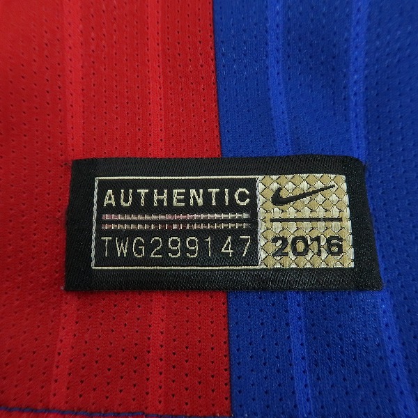 バルセロナ　NIKE ユニフォーム　17-18 オーセンティック　新品　S NIKE ナイキ FCバルセロナ 17-18 ホームオーセンティック