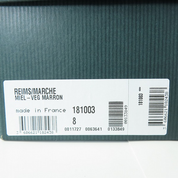 実際に弊社で買取させて頂いたParaboot/パラブーツ REIMS/MARCHE MIEL-VEG ランス コインローファー/シューズ 181003 8の画像 9枚目