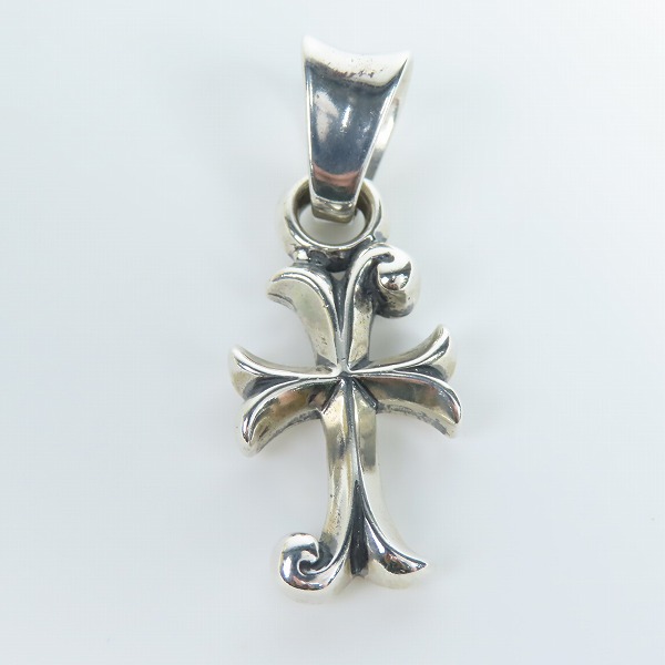 実際に弊社で買取させて頂いた【ギャラ付】TRAVIS WALKER/トラヴィスワーカー wave cross/ウェーブクロス ペンダントトップ PD861TWの画像 1枚目