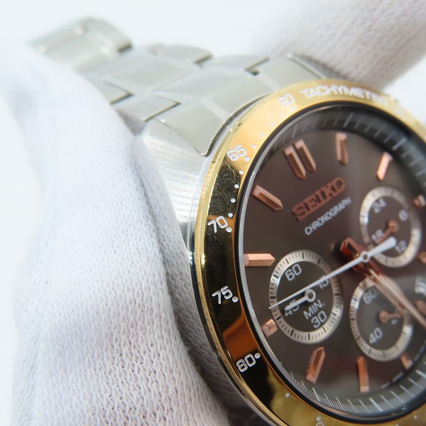 実際に弊社で買取させて頂いたSEIKO/セイコー SELECTION/セレクション クォーツ クロノグラフ SBTR026の画像 5枚目